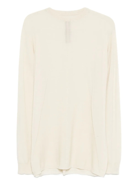  Rick Owens Round-neck Wool Sweater - Neutrals 