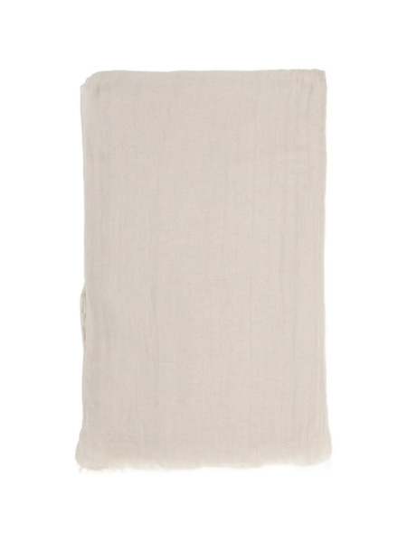  Rick Owens Sandy Fringed Scarf - Neutrals 