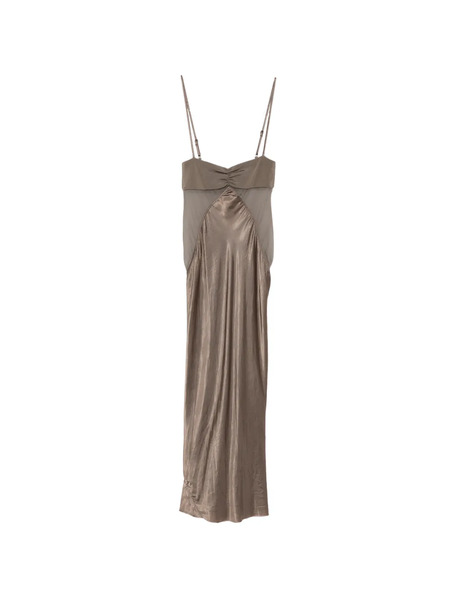  Rick Owens Sheer Panelled Dress - Neutrals 