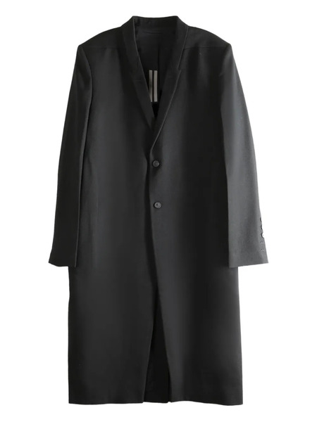  Rick Owens Single-breasted Coat - Black 