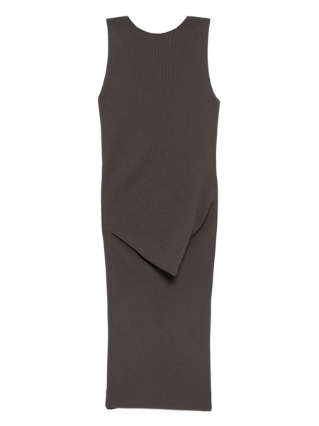  Rick Owens Sl Babel Midi Dress - Grey 