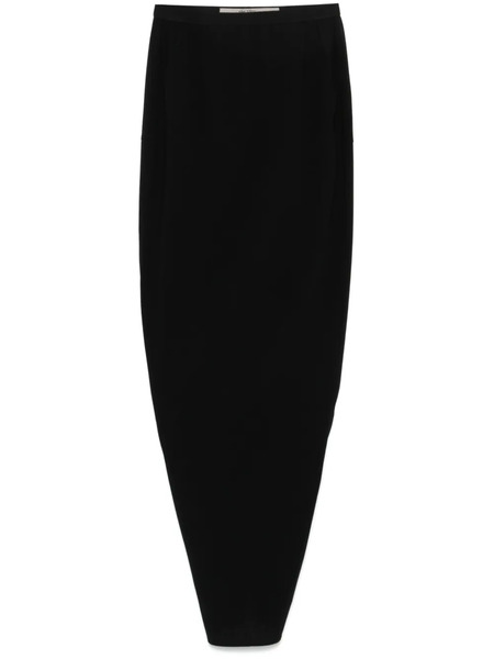  Rick Owens Soft Pillar Maxi Skirt - Black 