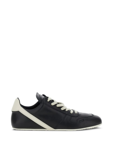  Rick Owens Striped Panel Sneakers - Black 