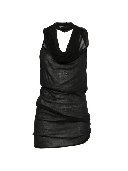  Rick Owens Sunburn Halter Top - Black 