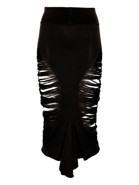  Rick Owens Tanja Midi Skirt - Black 