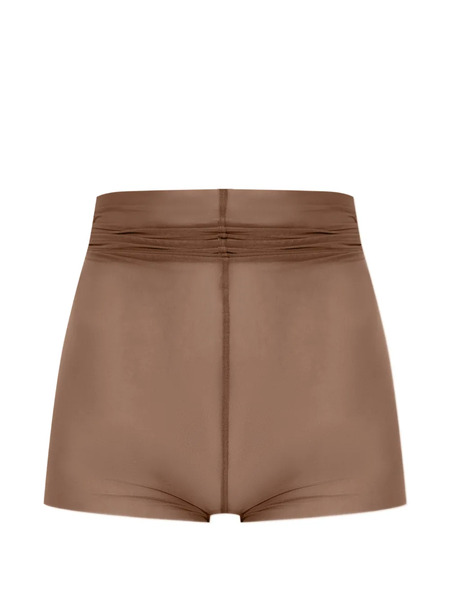  Rick Owens Temple Stretch Shorts - Brown 