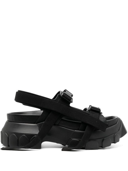  Rick Owens Tractor Chunky Sandals - Black 