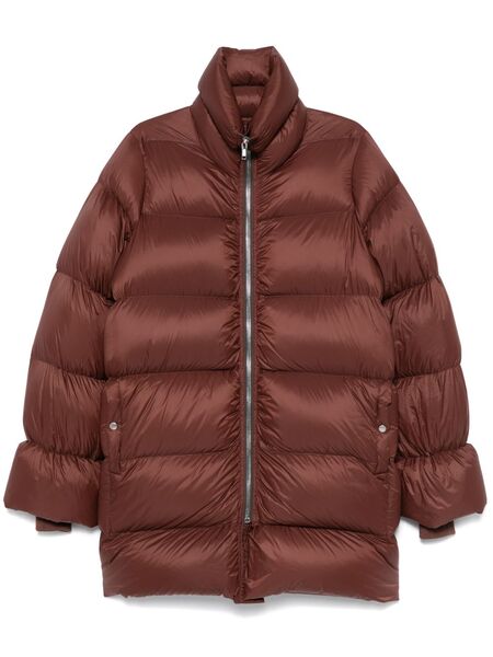  Rick Owens Turtle Coat - Brown 