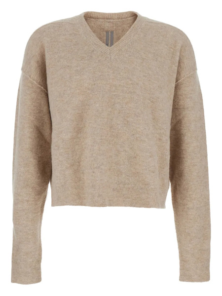  Rick Owens V-neck Sweater - Neutrals 
