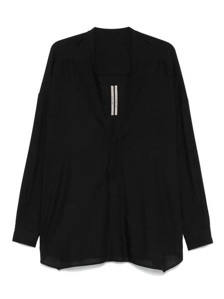  Rick Owens Virgin-wool Blouse - Black 