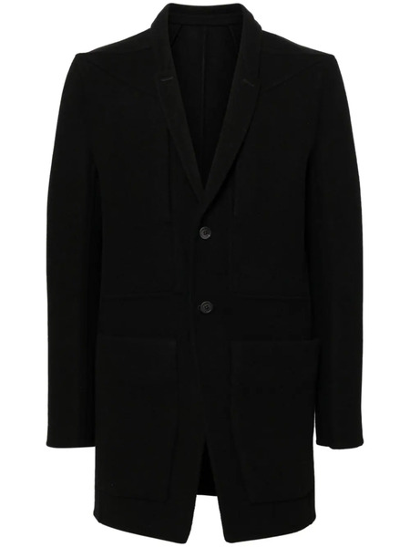  Rick Owens Virgin-wool Coat - Black 