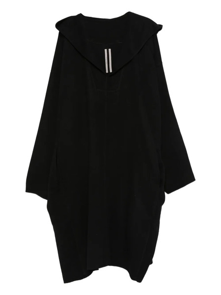  Rick Owens Wide-collar Coat - Black 