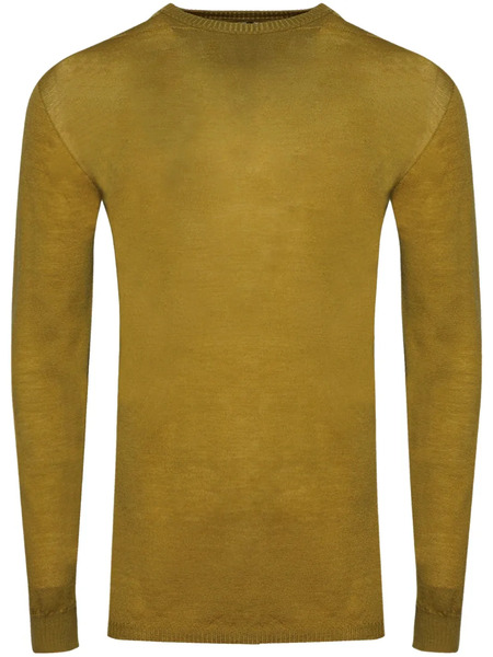  Rick Owens Wool Jumper - Yellow 