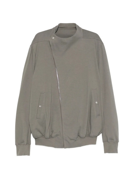  Rick Owens Zip Hollywood Flight Jacket - Grey 