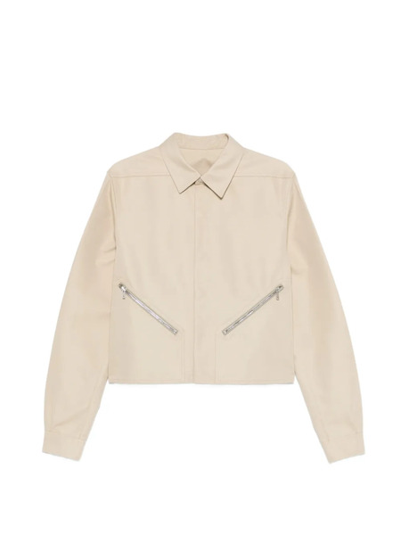  Rick Owens Zip Jacket - Neutrals 