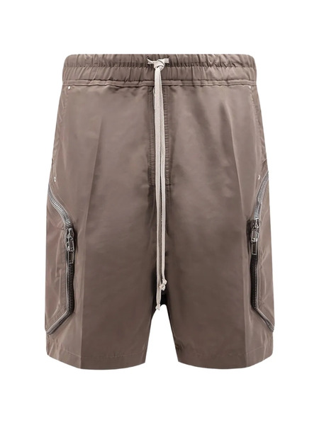  Rick Owens Zip-pockets Shorts - Brown 