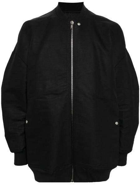  Rick Owens Zip-up Bomber Jacket - Black 
