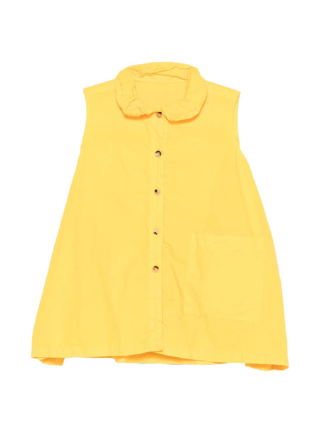  Ricorrrobe Cotton Buttoned Blouse - Yellow 