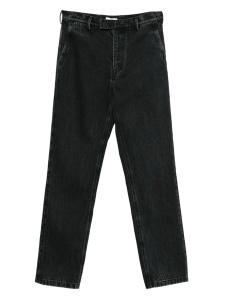  Rier Button-fastening Jeans - Black 