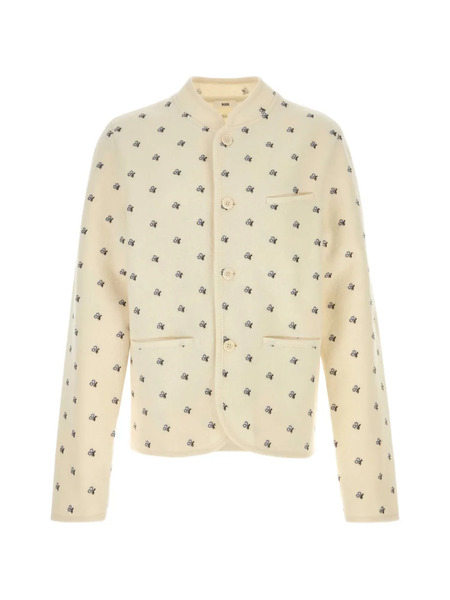  Rier Embroidered Shirt Jacket - Neutrals 