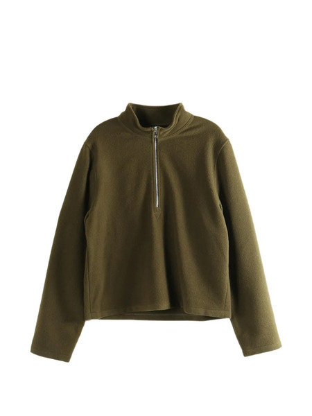  Rier Half-zip Fleece Sweatshirt - Green 