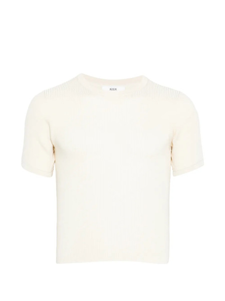  Rier Round-neck T-shirt - Neutrals 