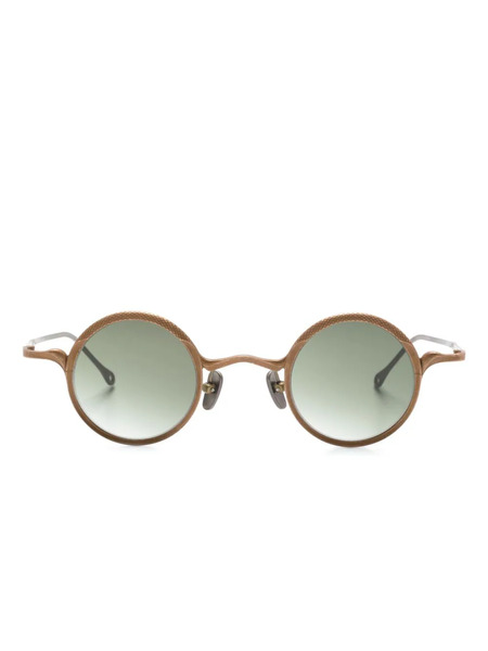  Rigards Rg1199cu Round-frame Sunglasses - Gold 