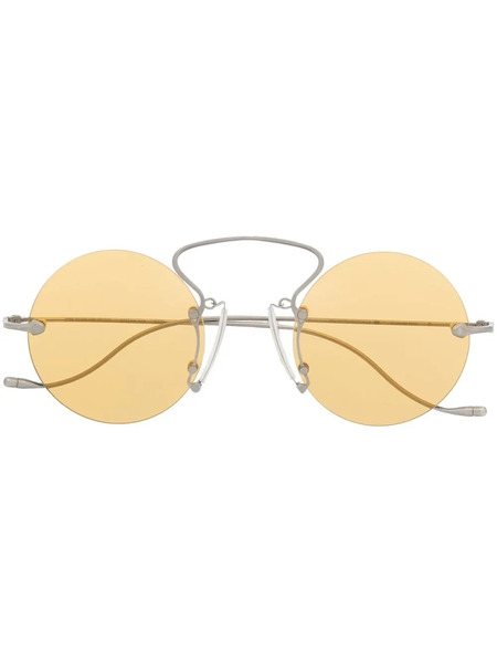  Rigards Round-frame Tinted Sunglasses - Grey 