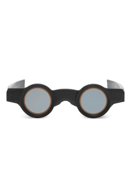  Rigards X Ziggy Chein Round-frame Sunglasses - Black 