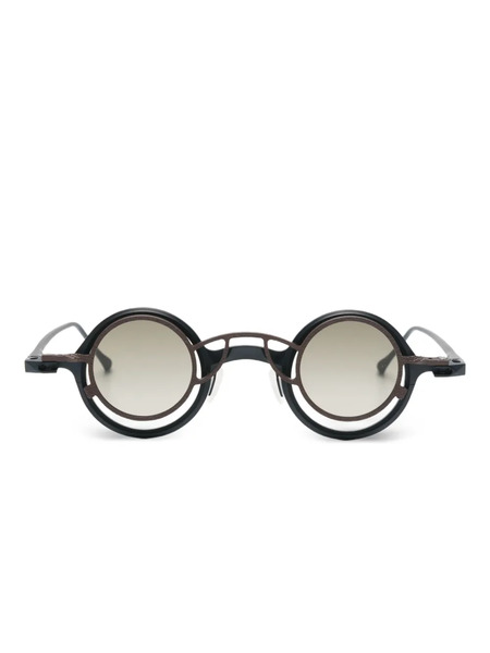  Rigards X Ziggy Chen Round-frame Glasses - Blue 