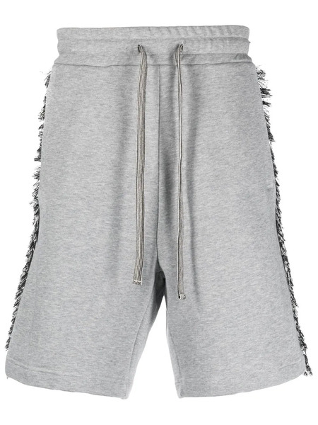  Ritos Contrast-trim Track Shorts - Grey 