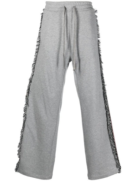  Ritos Embroidered-detail Track Pants - Grey 
