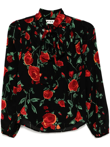 Rixo Moss Top - Black 