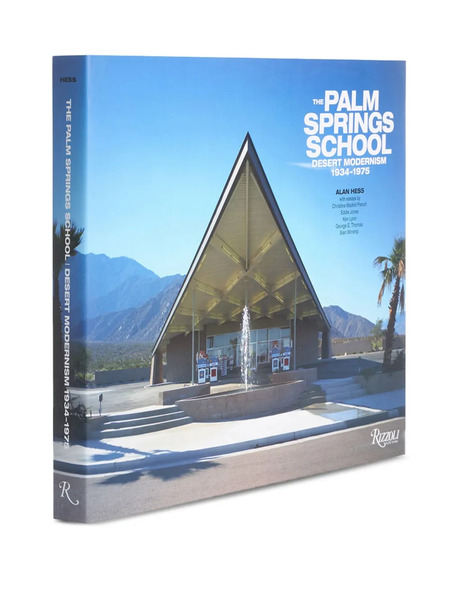  Rizzoli The Palm Springs School: Desert Modernism Book - Blue 