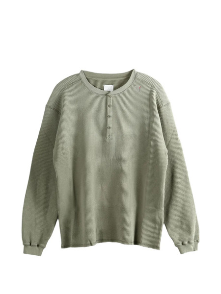  Roa Button Textured Sweater - Green 
