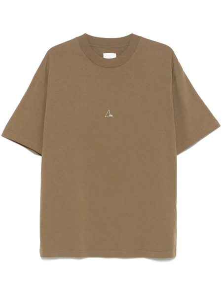  Roa Logo-print T-shirt - Brown 