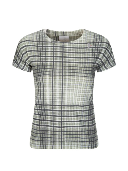  Roa Printed Check Baby T-shirt - Green 