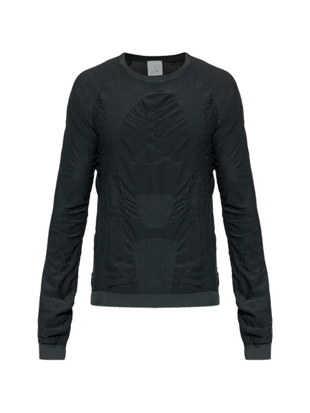  Roa Ruched Long-sleeved Jumper - Black 