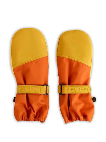  Roarsome Colourblock Ski Gloves - Orange 