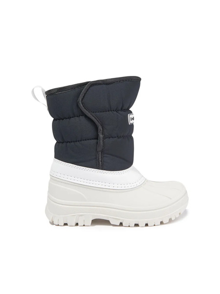  Roarsome Logo-appliqué Quilted Snow Boots - Black 