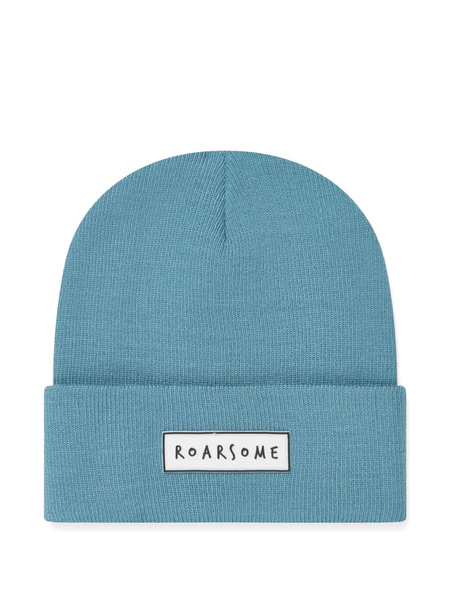  Roarsome Logo-patch Beanie - Blue 