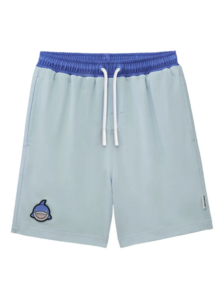  Roarsome Logo-patch Swim Shorts - Blue 