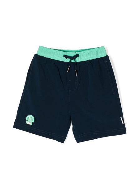  Roarsome Spike The Dinosaur Swim Shorts - Blue 