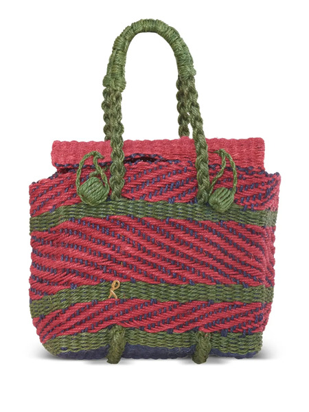  Roberta Di Camerino Pre-owned Interwoven Tote Bag - Pink 