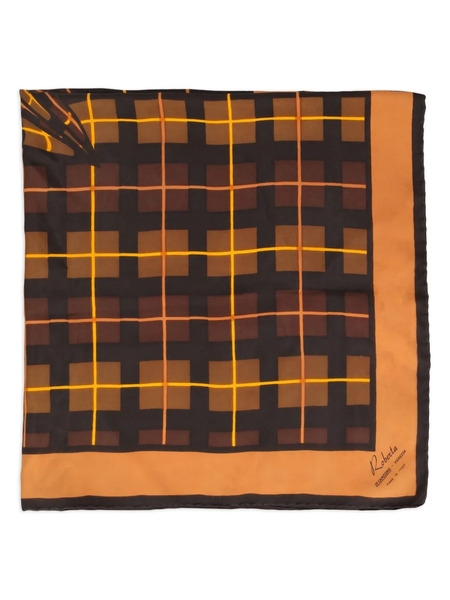  Roberta Di Camerino Pre-owned Trompe-l'oeil Scarf - Orange 