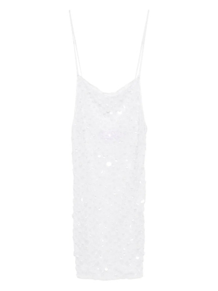  Roberta Einer Sequin-embellished Mini Dress - White 