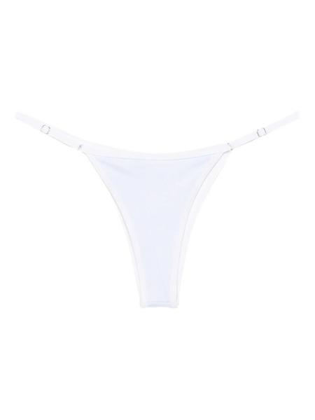  Roberta Einer X Kiss ‘n Thrill Frida High-rise Bikini Bottoms - Blue 