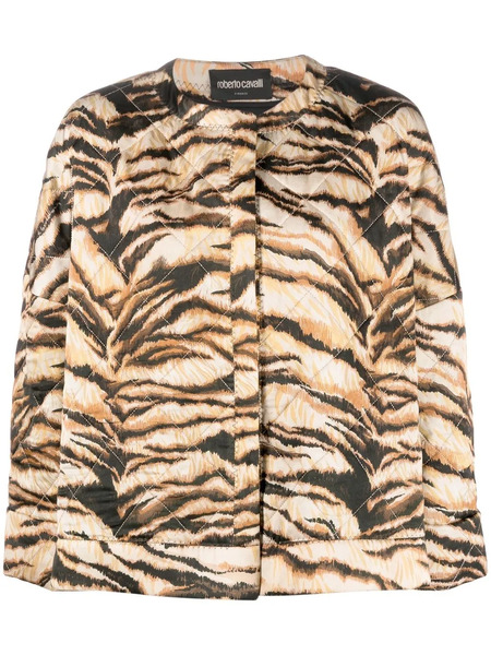  Roberto Cavalli Animal-print Jacket - Neutrals 