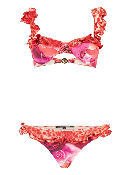  Roberto Cavalli Garden Rose Bikini - Pink 