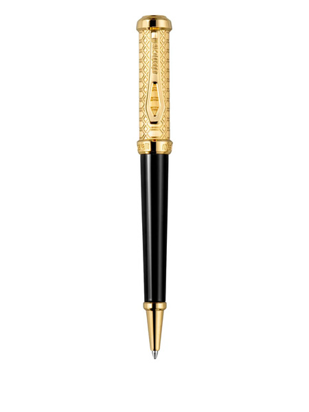  Roberto Cavalli Geometric-pattern Pen - Black 